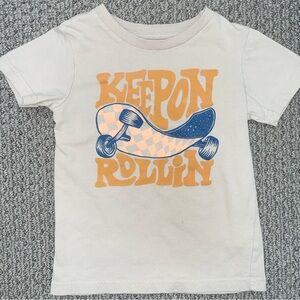 Cotton on Kids- Keep on rollin graphic tee 3T